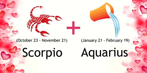 aquarius dating a scorpio